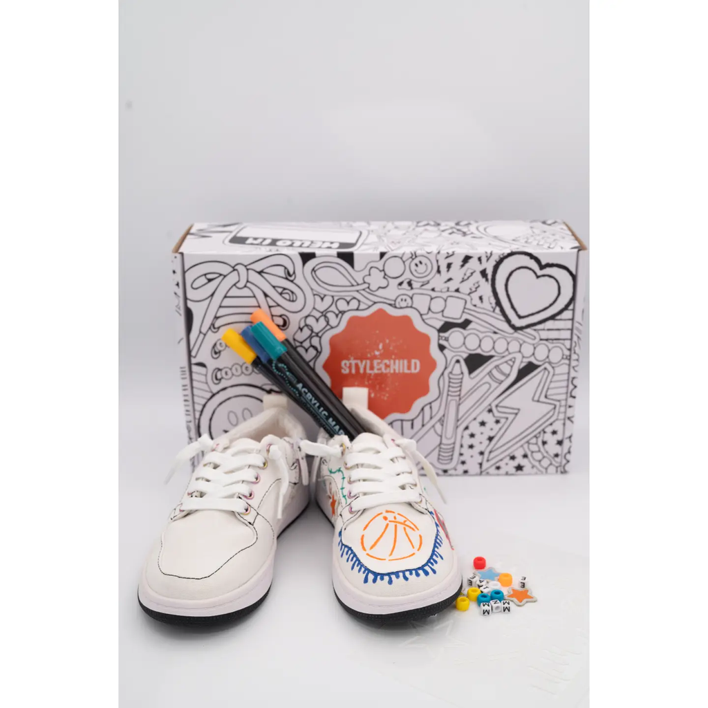 Custom Kicks Box – DIY Sneaker Kit (Low Top)